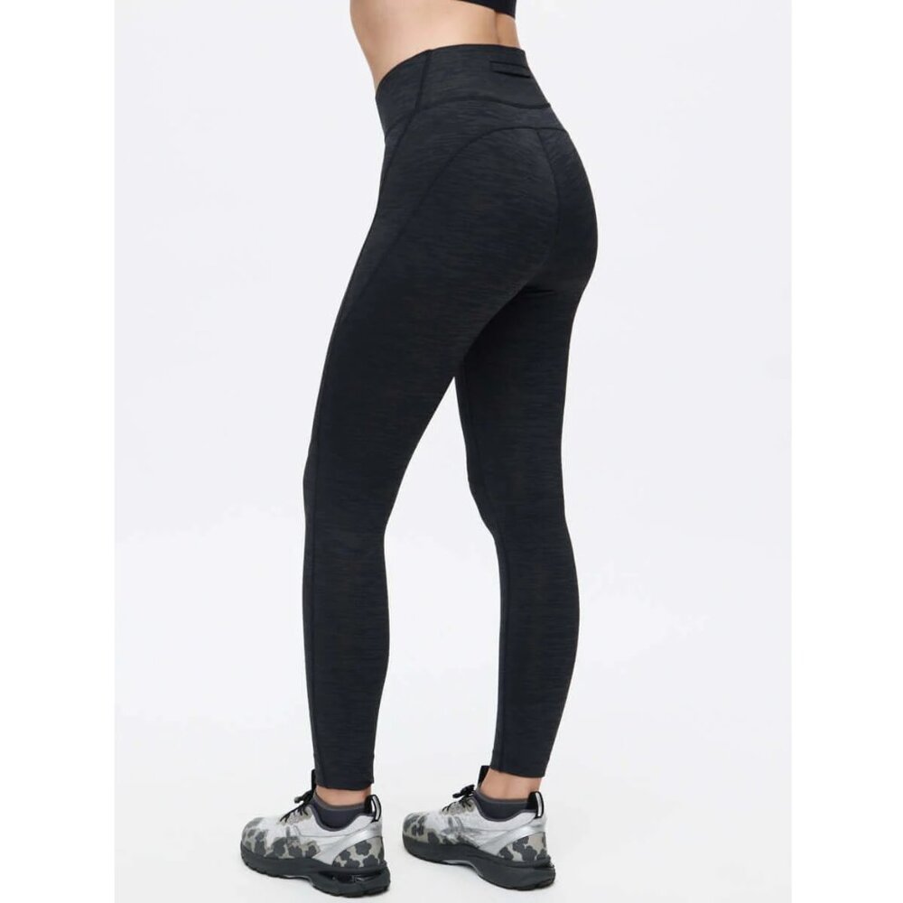 Outdoor Voices Charcoal High Rise Textured TechSweat Athleisure Leggings